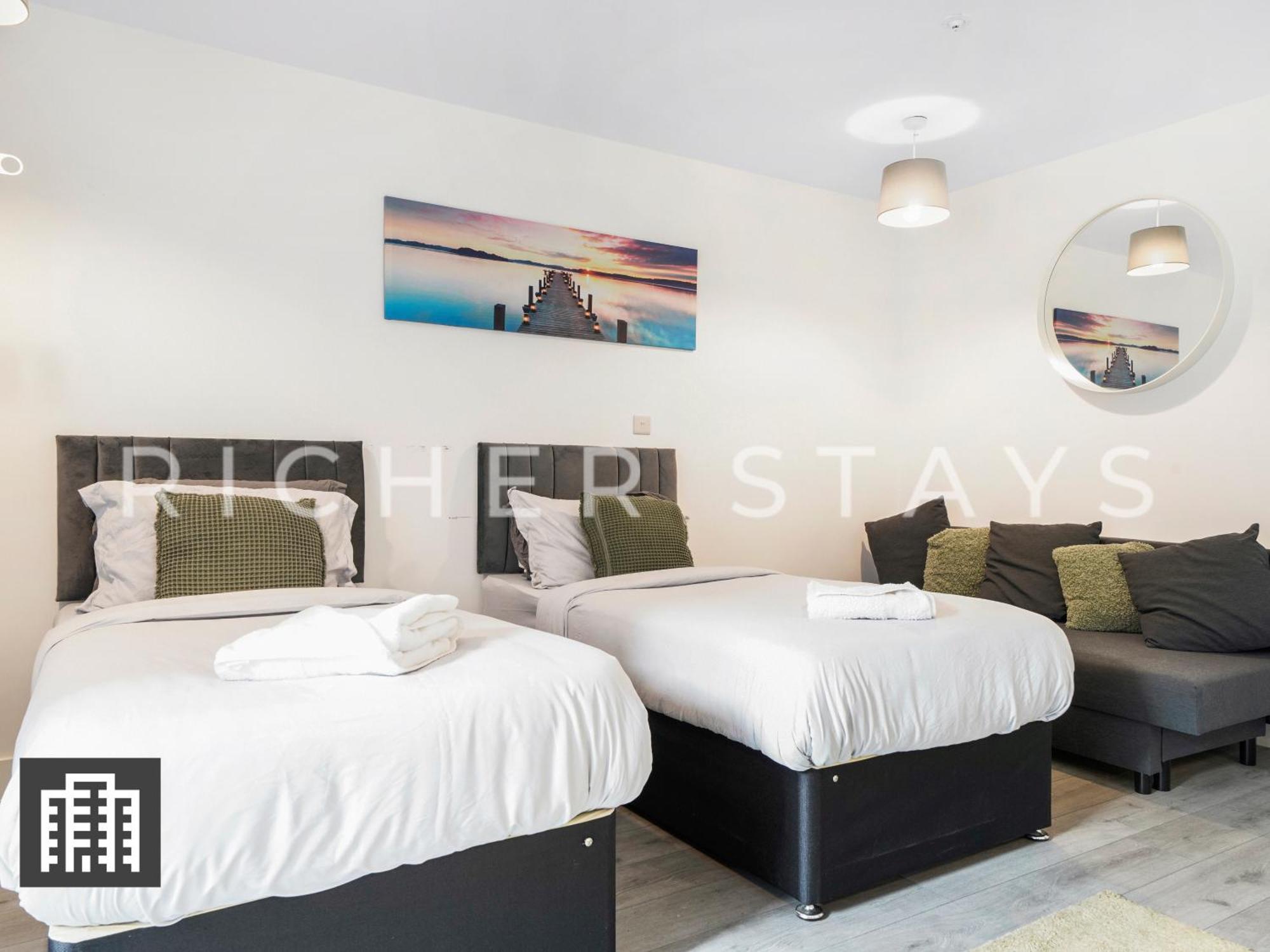 Cosy Studio Apartment- Hemel Hempstead High Street Buitenkant foto