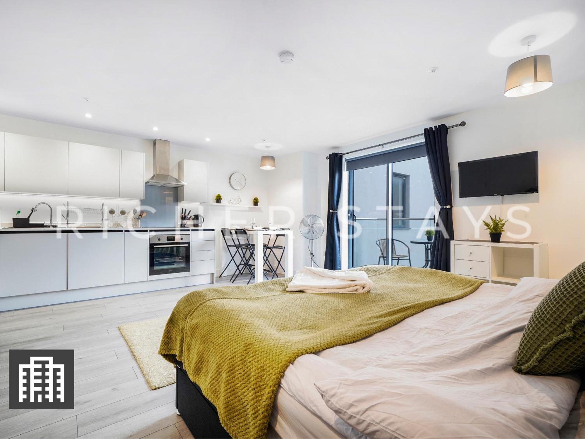 Cosy Studio Apartment- Hemel Hempstead High Street Buitenkant foto